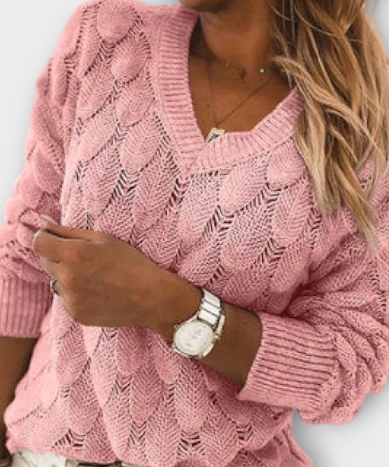 Agnes | V-hals Trøje