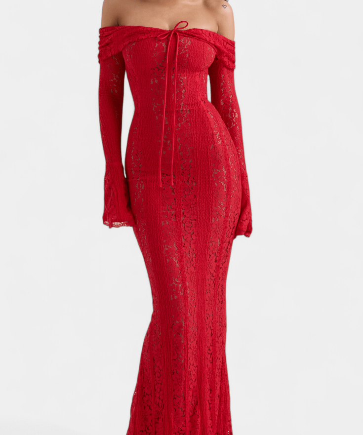 Alberte | Off-Shoulder kjole