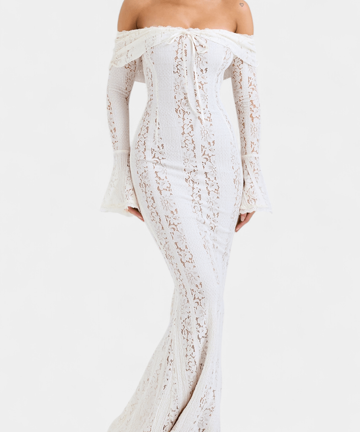 Alberte | Off-Shoulder kjole