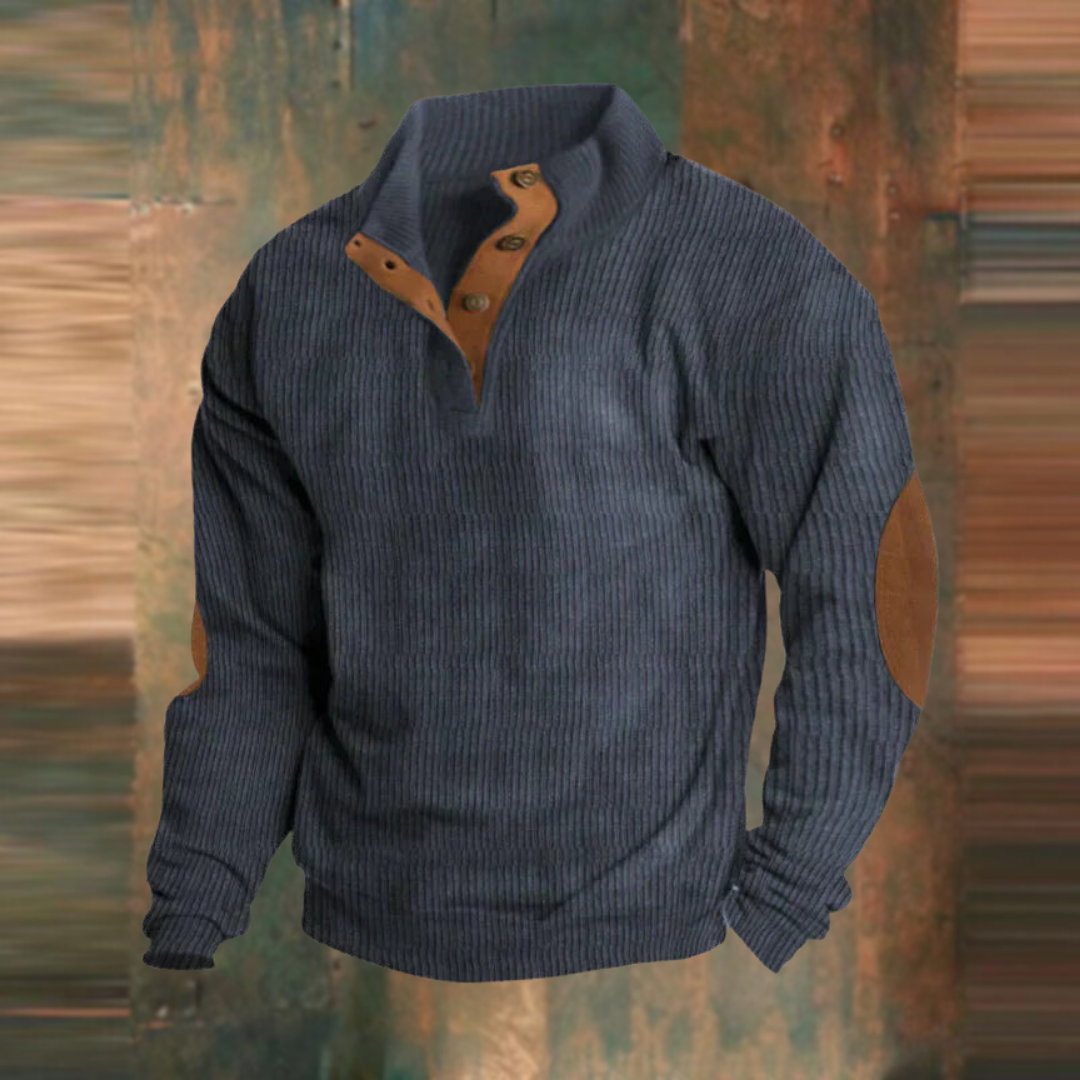 Aubin™ | Stilfuld ribstrikket sweatshirt