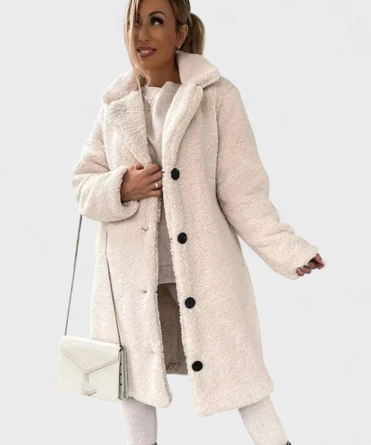 Birgitte™ | Elegant teddyjakke i luksuriøst design