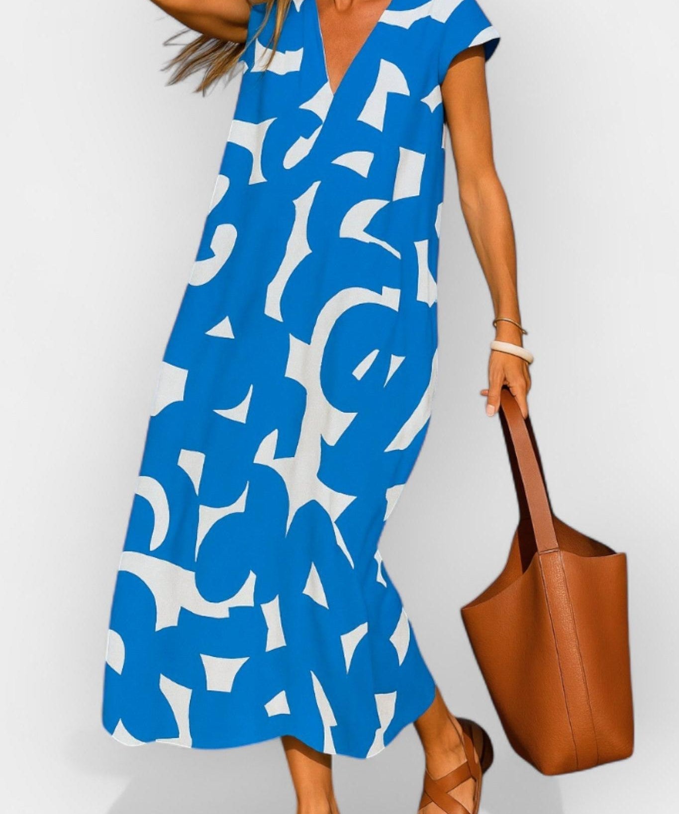 Camilla | V-hals kjole