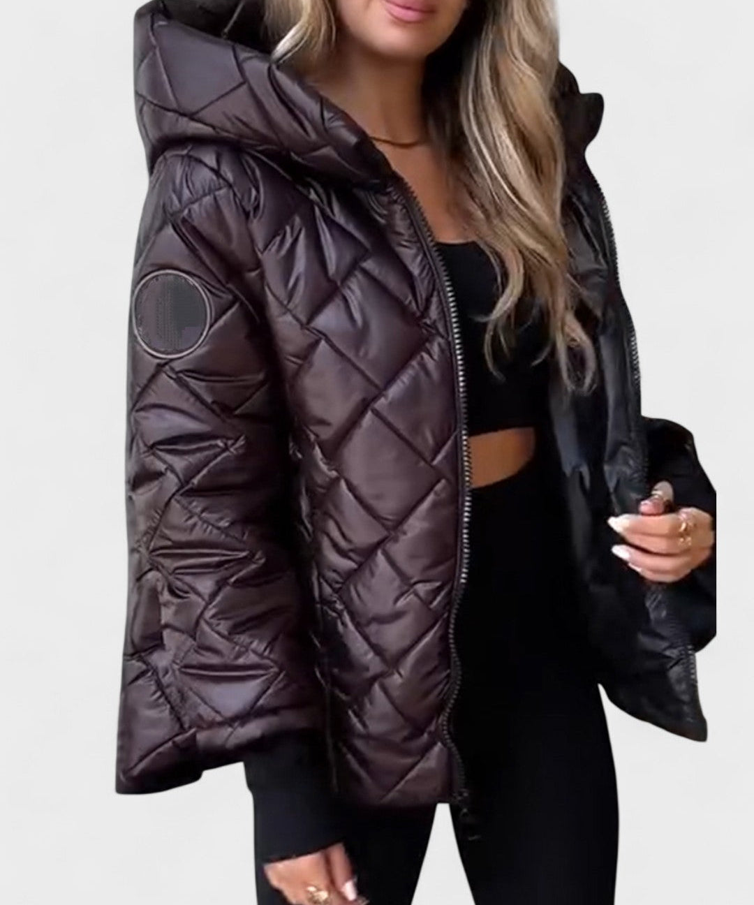 Ema™ | Stilfuld jakke med hætte