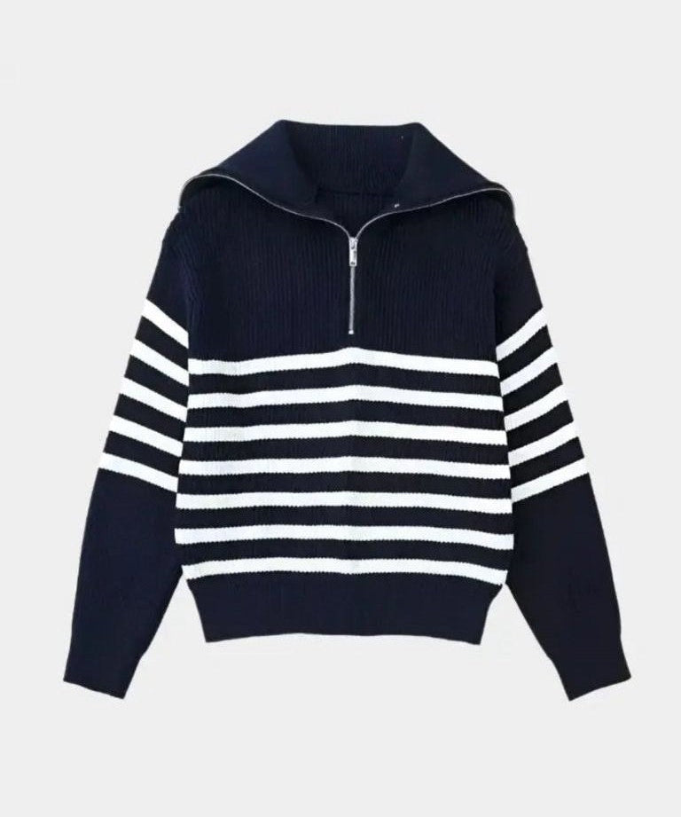 Felix™ | Striktrøje med Striber