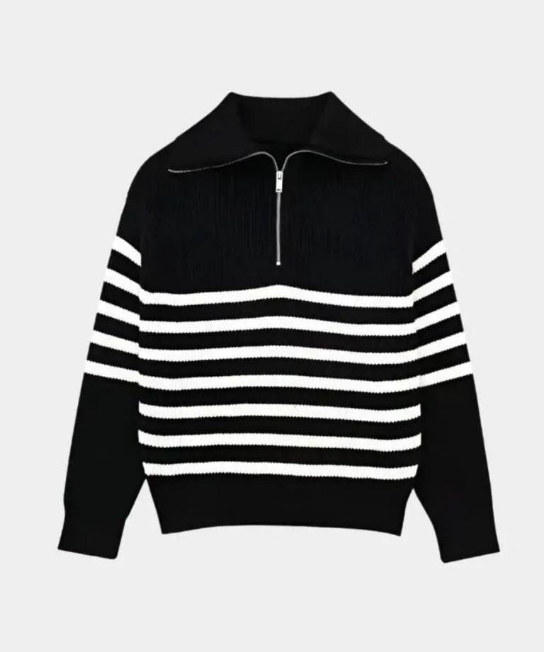 Felix™ | Striktrøje med Striber