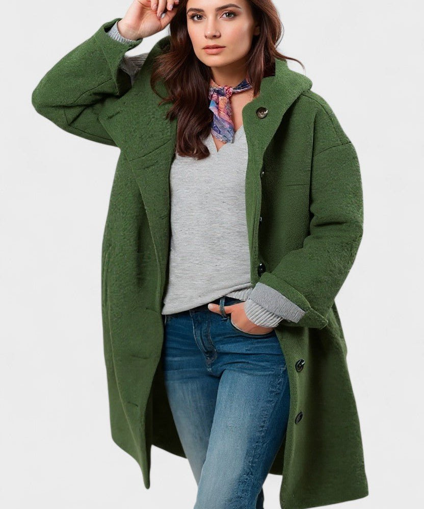 Freja™ | Halvlang elegant jakke