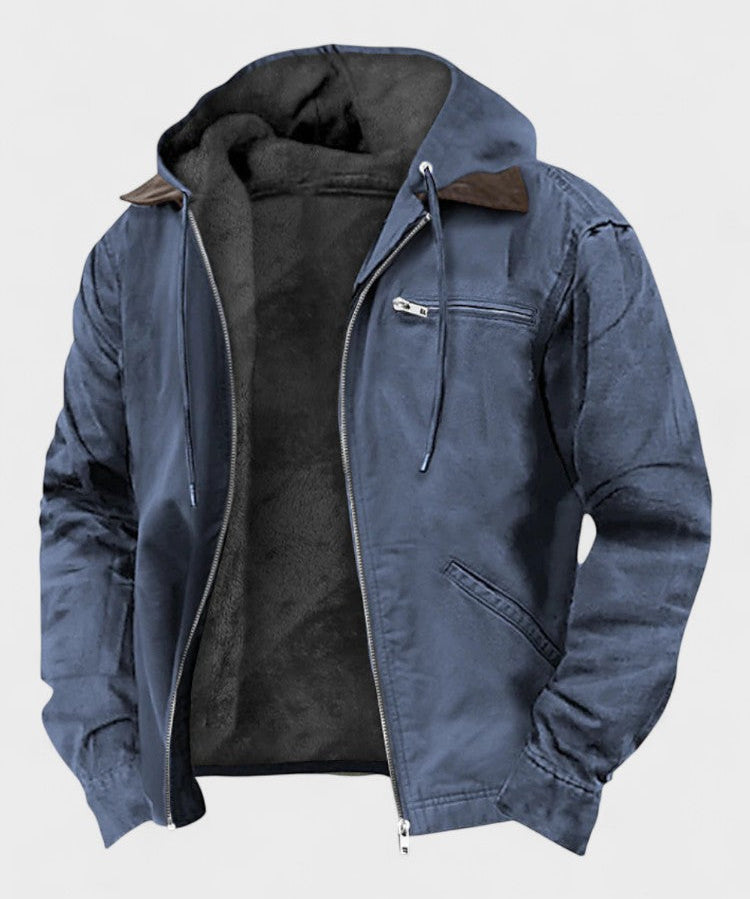 Gaspard™ | Stilfuld Hættetrøje med Lynlås