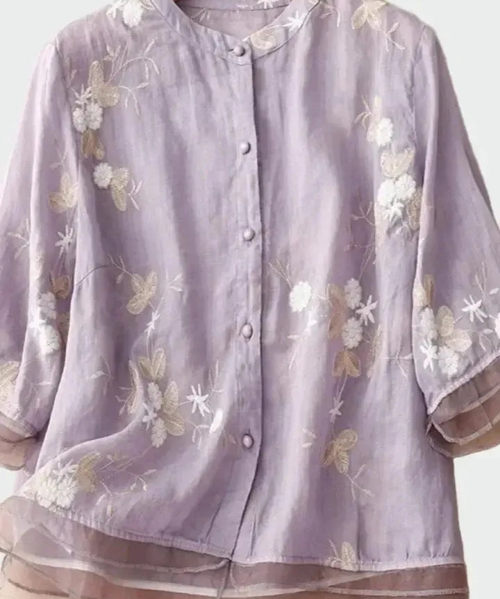 Ida | Lyserød Bluse