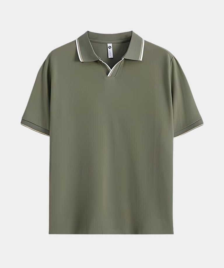 Jesper™ | Noir V-hals Polo