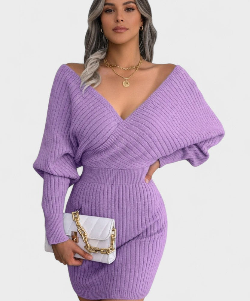 Klara™ | Elegant Omslagskjole med V-hals