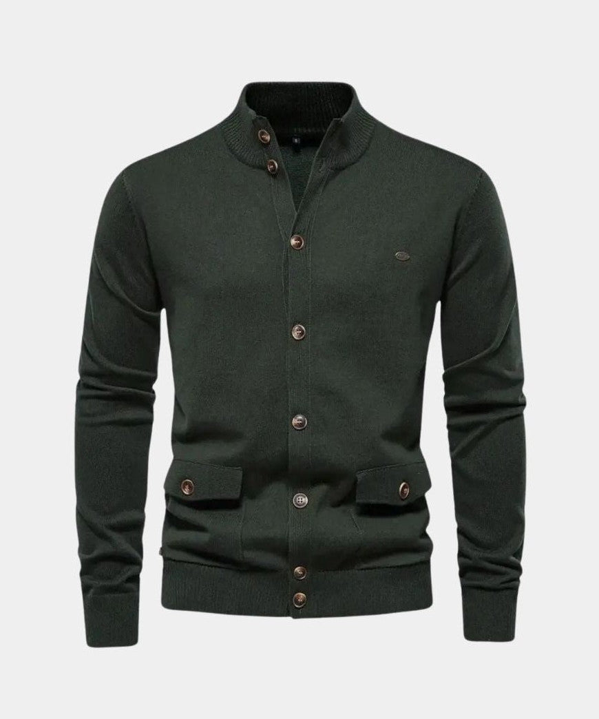 Mads™ | Strikket Bomuldstrøje