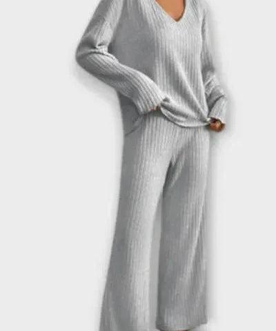 Malou | Ribstrikket sæt