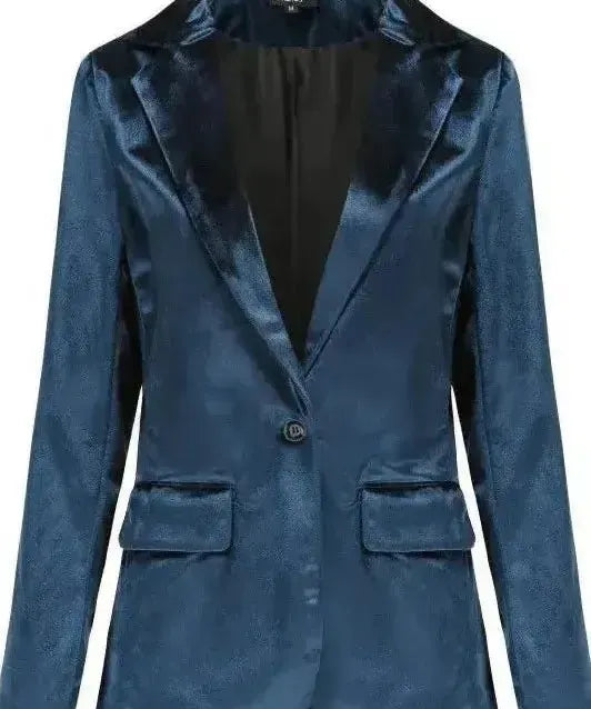 Marie | Sammet blazer