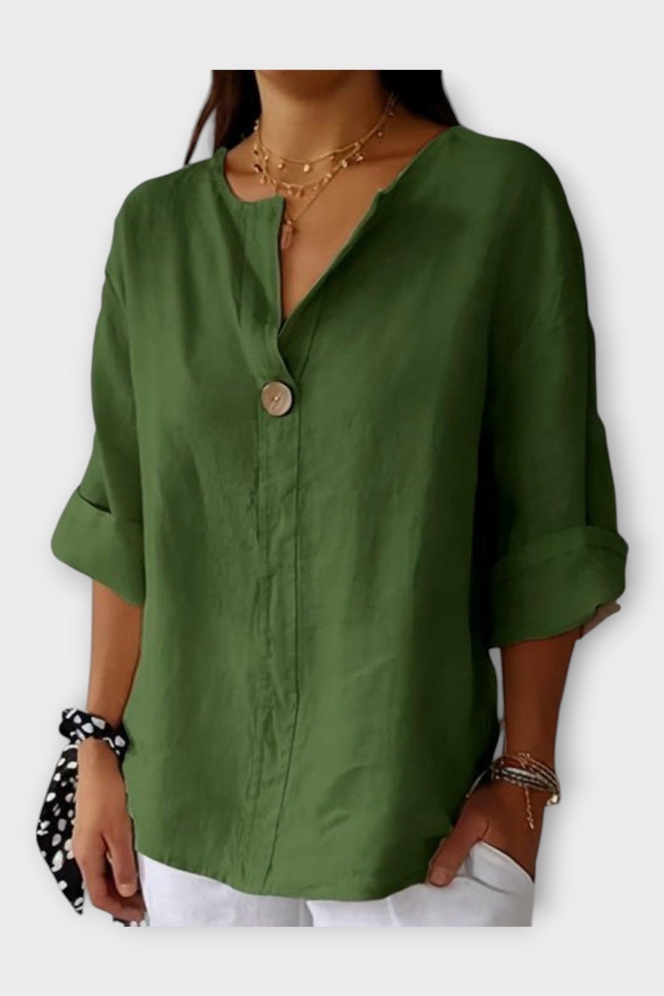 Marie | V-hals skjorte