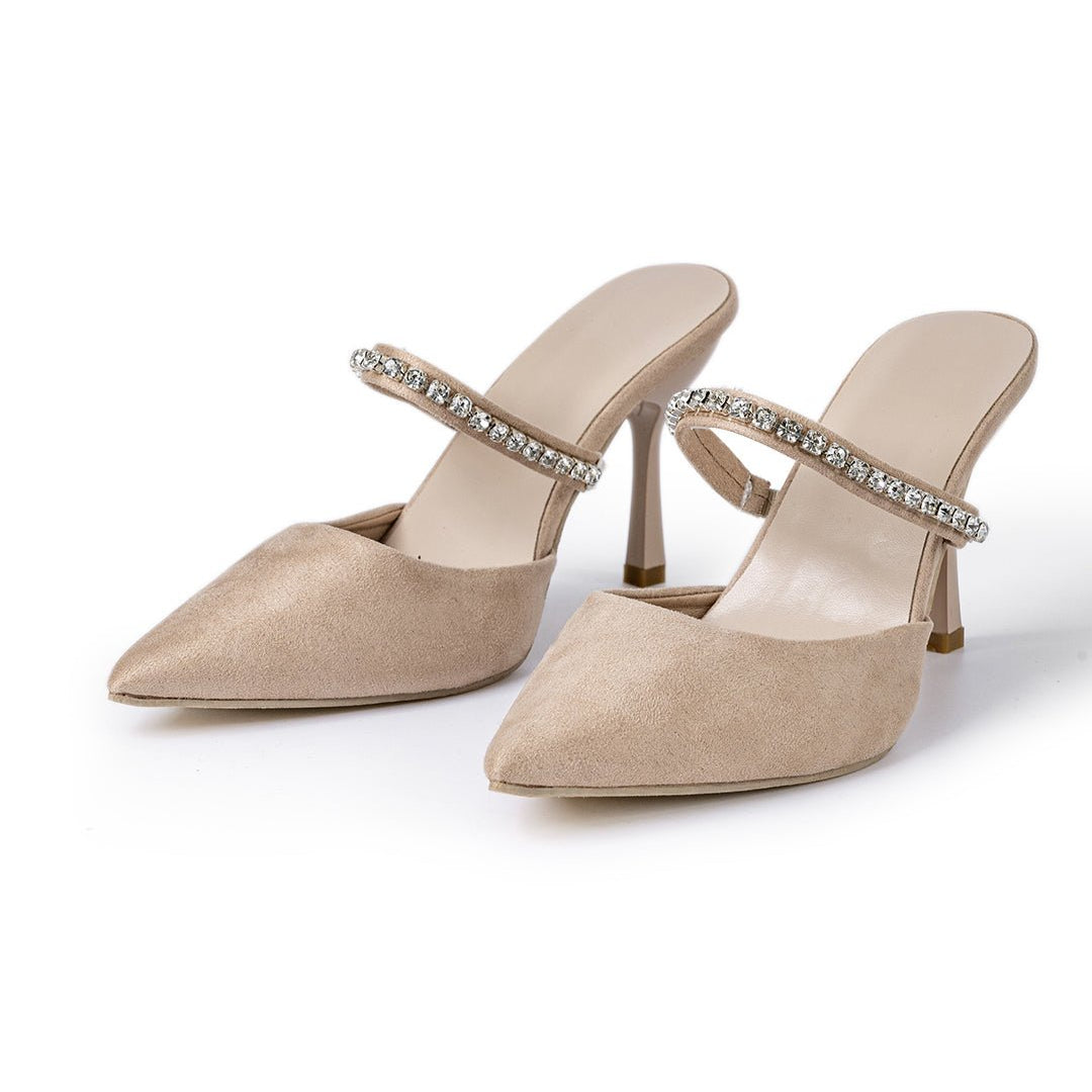 Mette | Strass højhæle