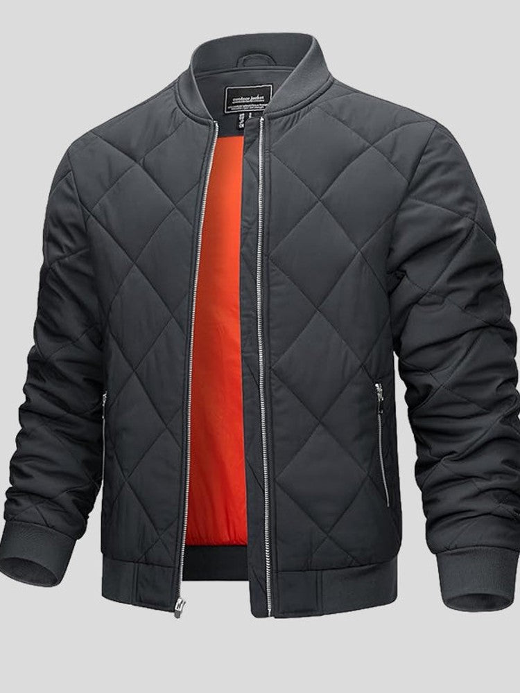 Morten™ | Stilfuld foret bomberjakke