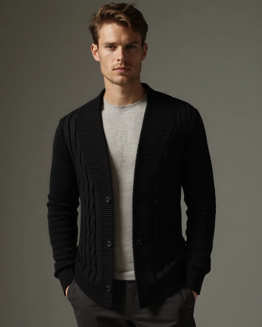 Noah™ | Elegant Cardigan til Mænd