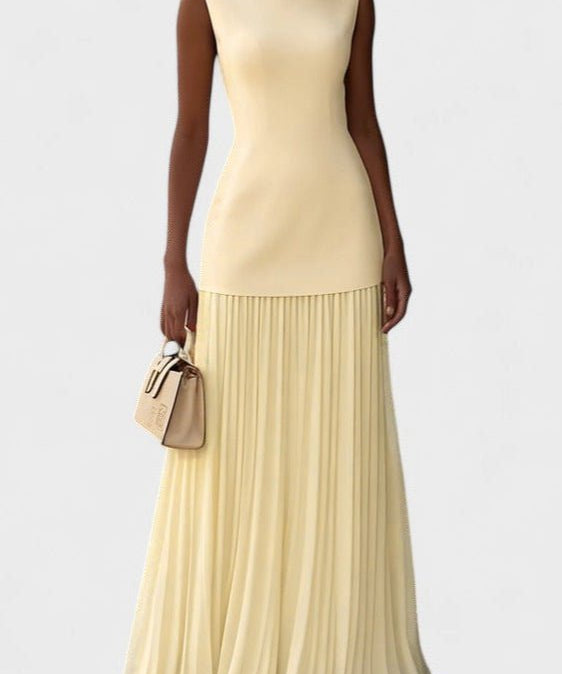 Olivia | Plisseret Kjole