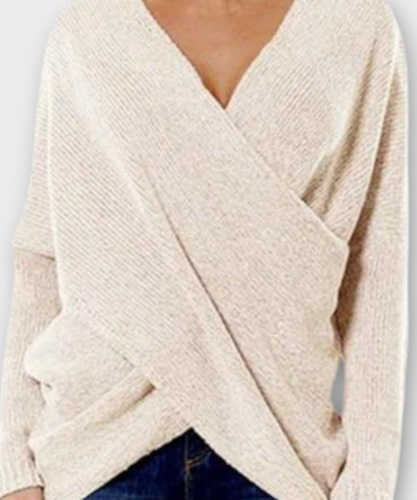 Olivia | V-hals strik