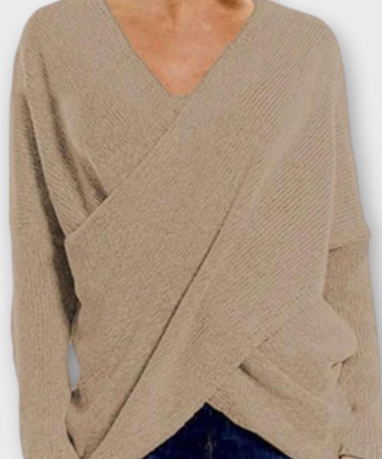 Olivia | V-hals strik