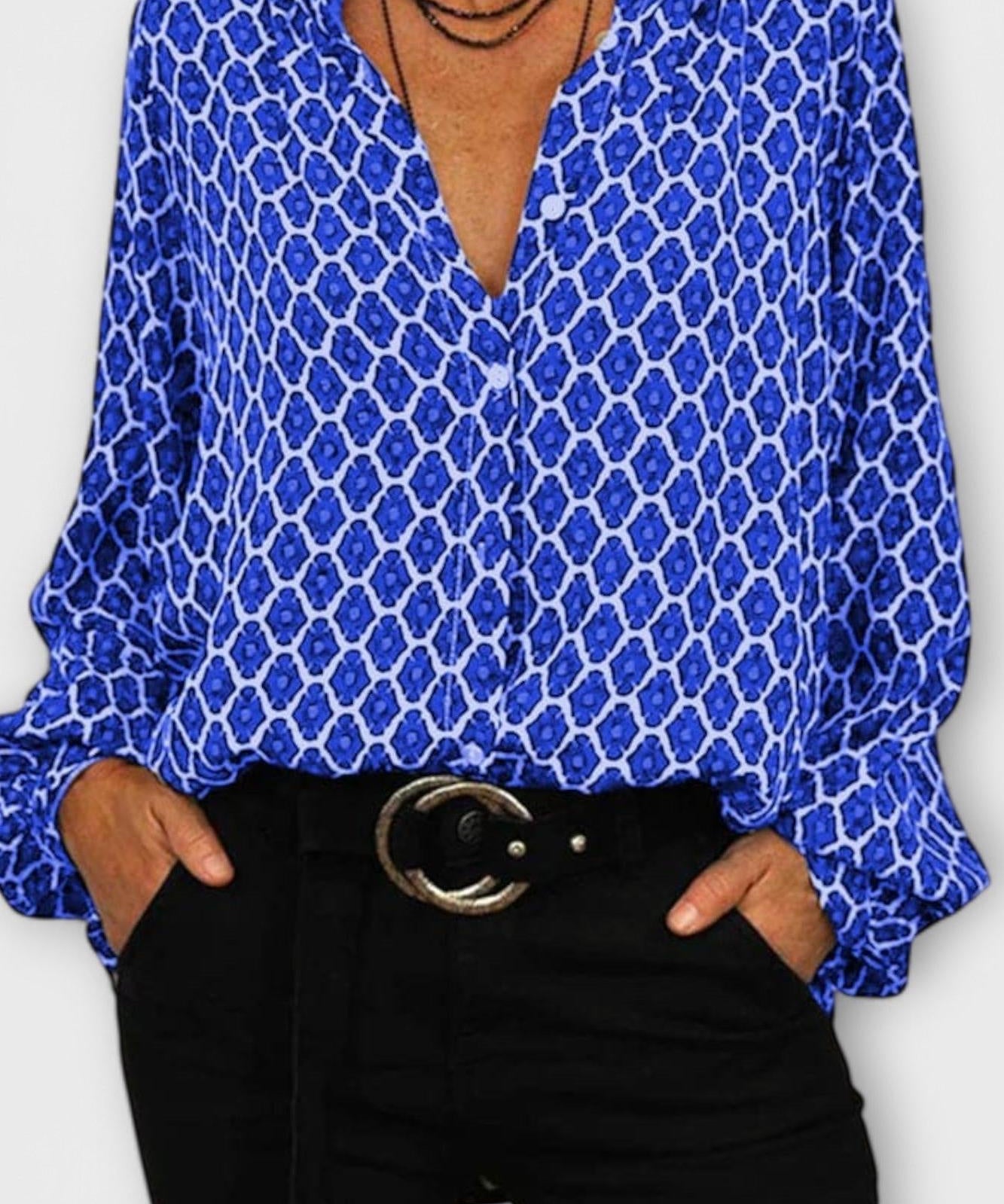 Pernille | V-hals skjorte