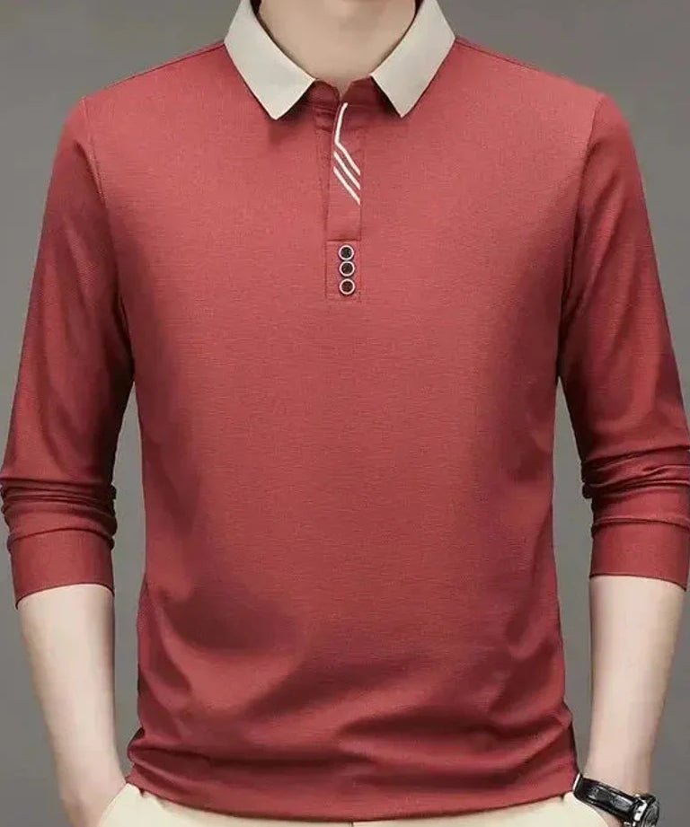 René™ | Elegant Langærmet Polo