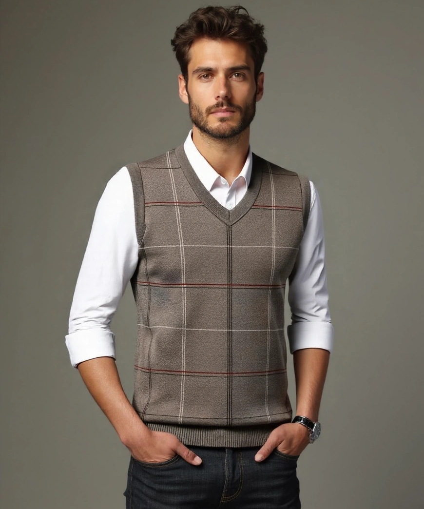 Ruben™ | Rutig Vest