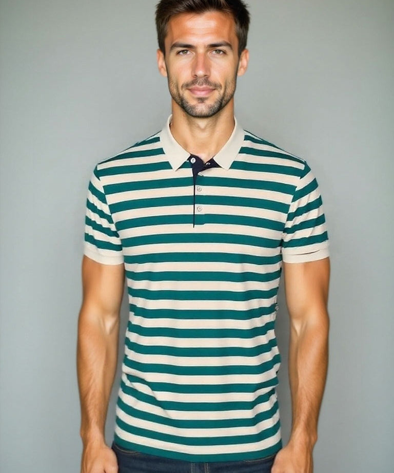 Sten™ | Stribet Sommerpolo