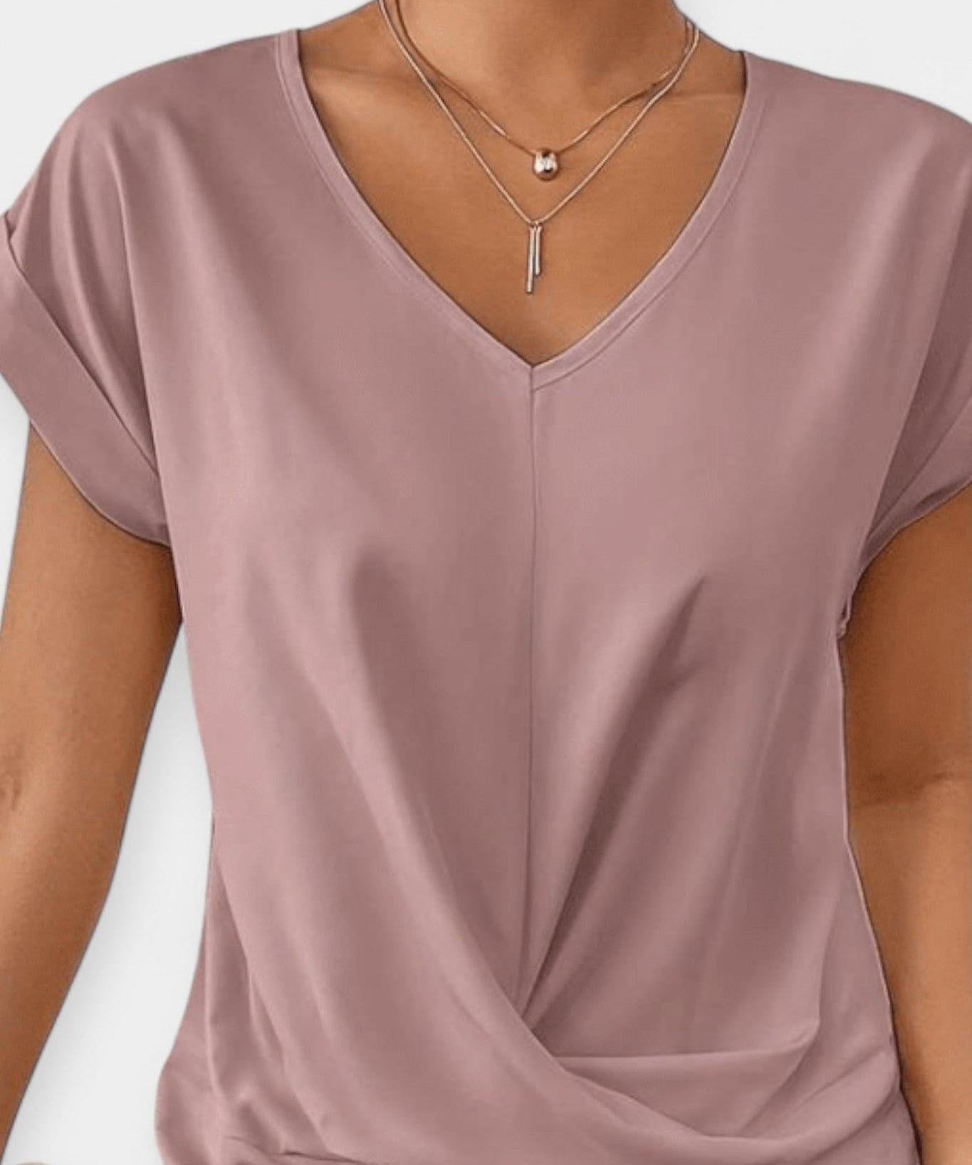 Stine | V-hals bluse