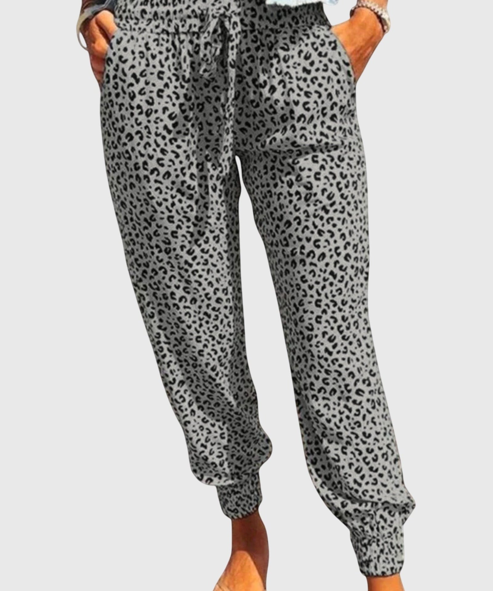 Thilde | Løveprint Bukser