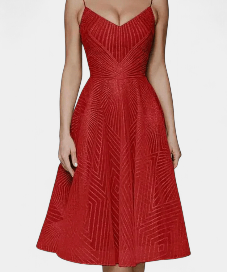 Trine | Broderet kjole