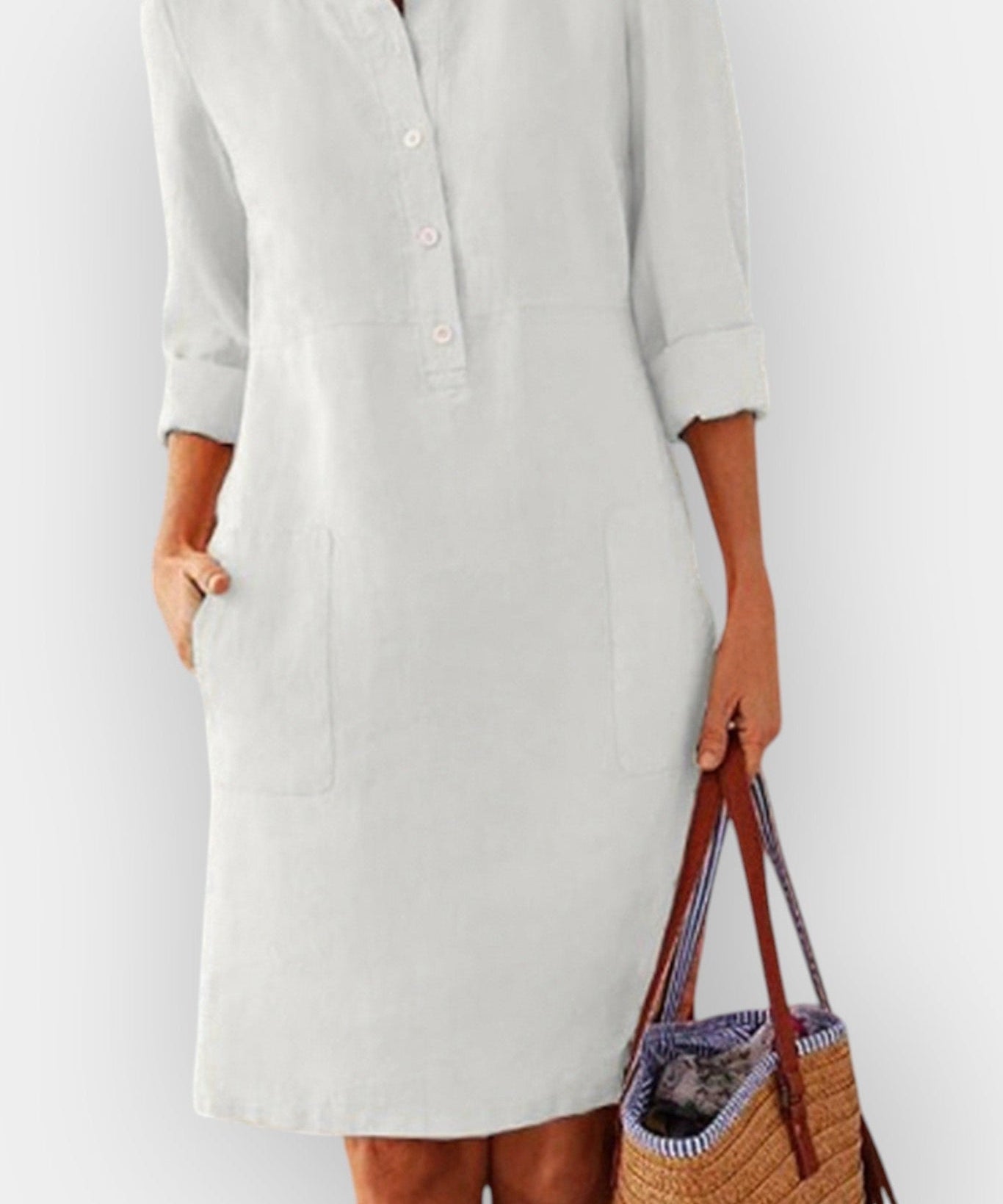 Trine | Mønstret kjole