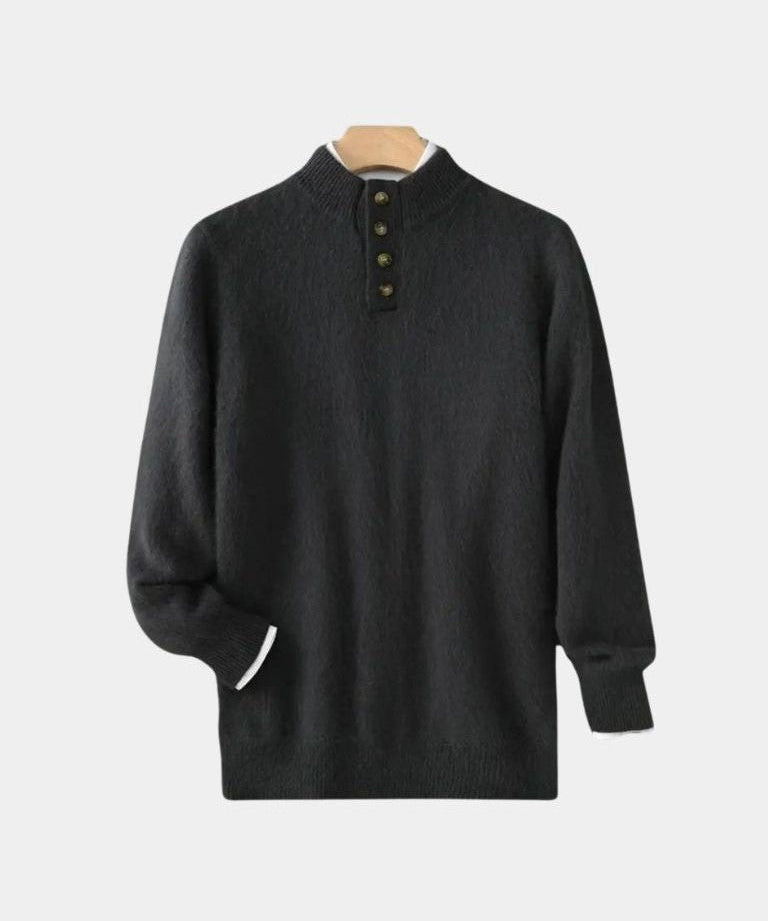 Valdemar™ | Strikjakke med Bælte