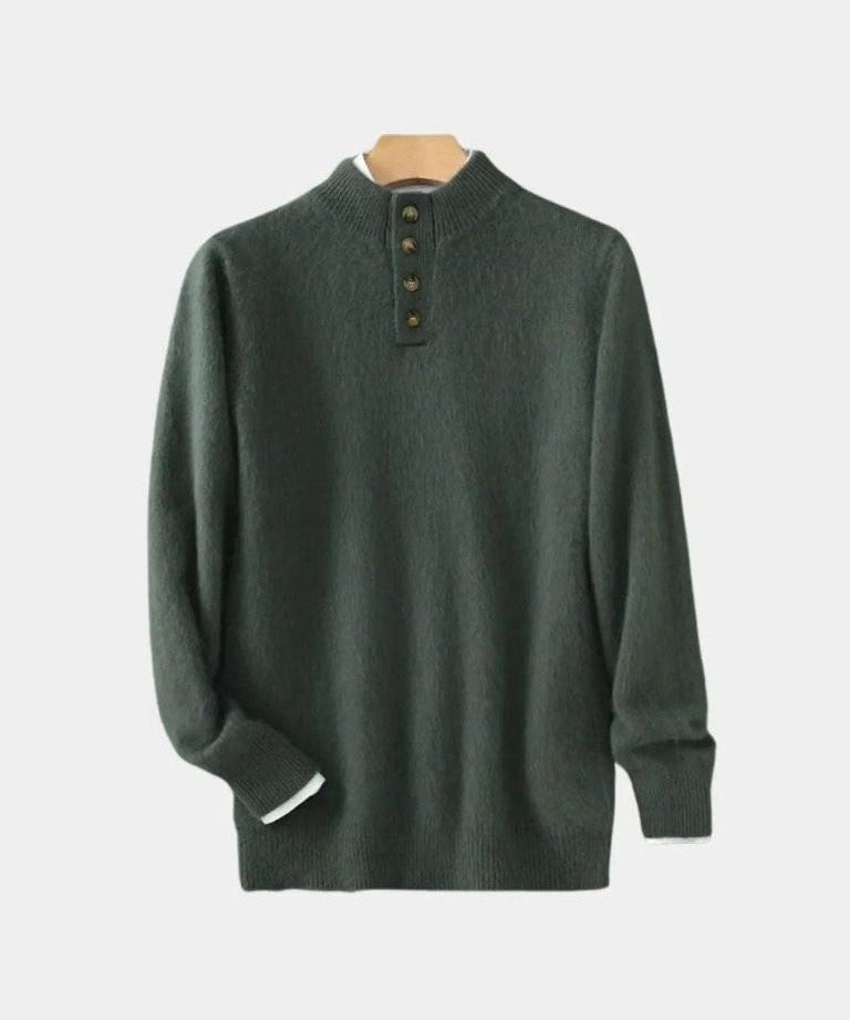 Valdemar™ | Strikjakke med Bælte