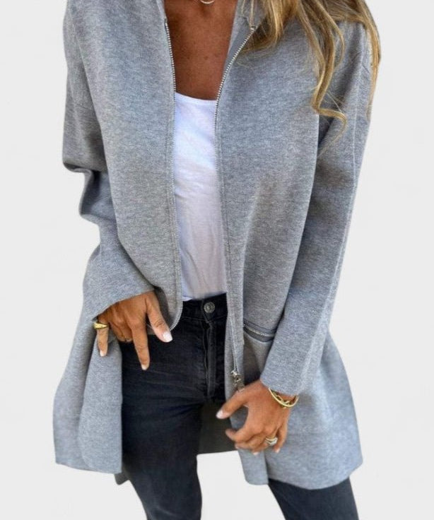 Veslina™ | Elegant strikjakke til lag-på-lag