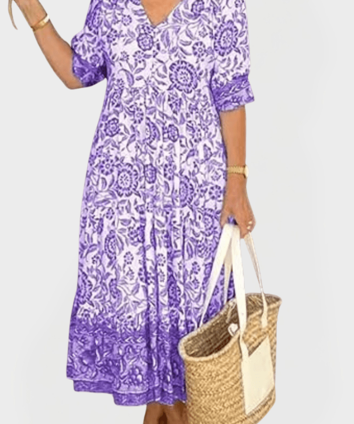 Vibeke | Stilren sommerkjole