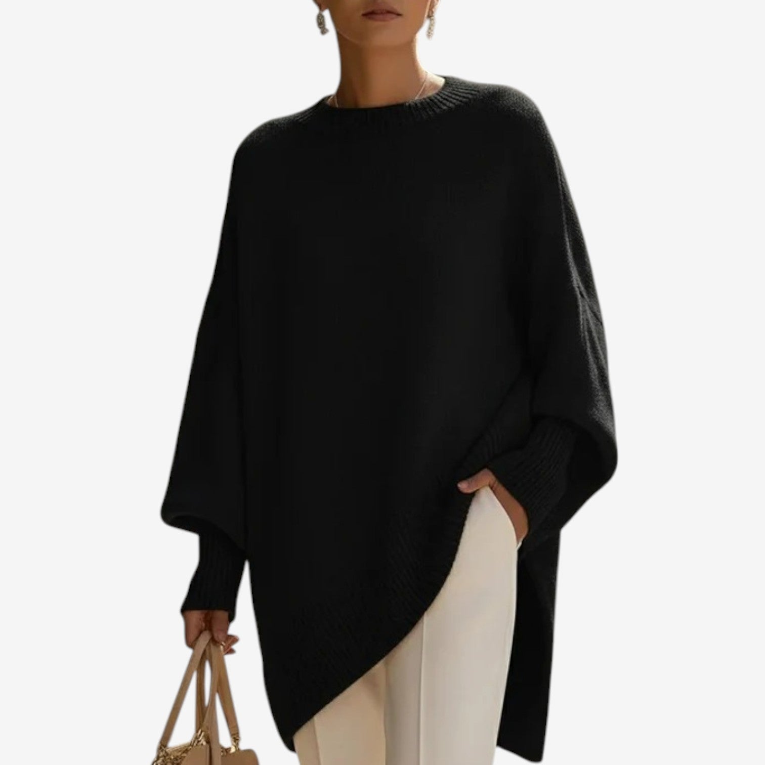 Rosa™ | Blød rundhalset sweater